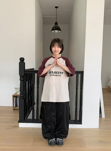 Yank Rivet Banding Wide Pants